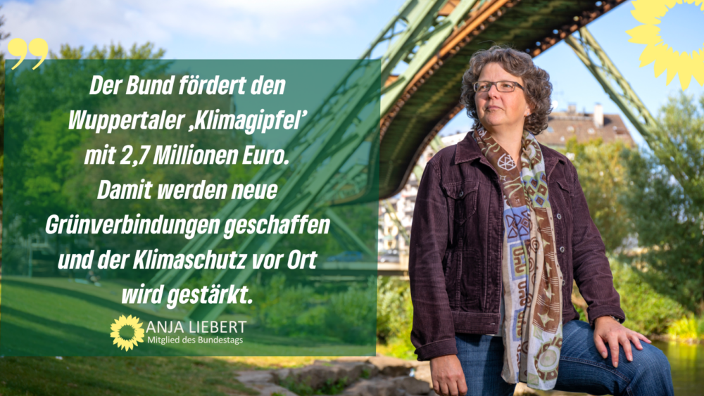 Förderung Klimagipfel Wuppertal 2024 Homepage Anja Liebert